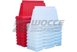 Барьер водоналивной вкладывающийся 2 м