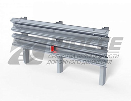 Дорожное барьерное ограждение типа ДОСУБ