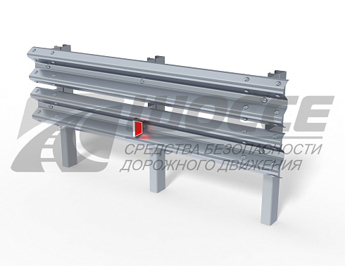 Дорожное барьерное ограждение 450 кДж11ДОСУБ-450-1,1-2,0-1,25