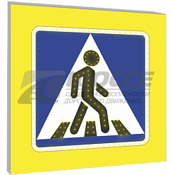 Светодиодный знак 5.19 Пешеходный переход