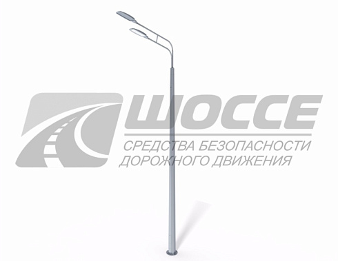 Опора СФГ-1000-10,0-02-ц - силовая фланцевая граненая опора освещения