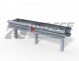 Дорожное барьерное ограждение типа ДДС