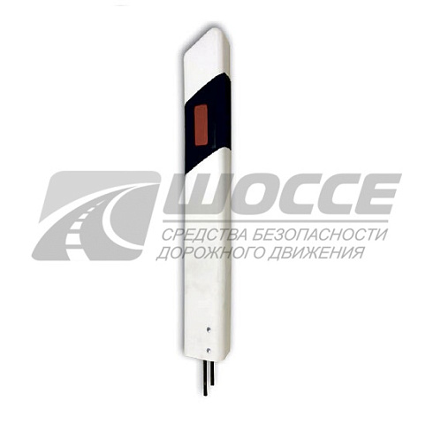 Пластиковый сигнальный столбик С2. Дорожные столбики от производителя 