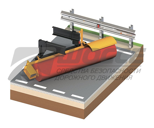 Щетка межбазовая «ЩДГ-2800» - производство и продажа
