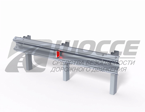 Дорожное барьерное ограждение 11ДОС-350-0,75-1,0-1,25