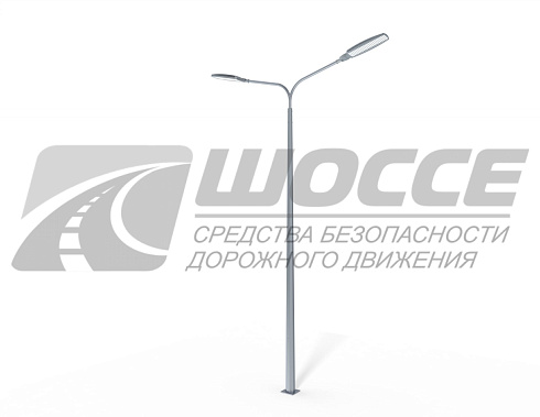 Опора освещения НФГ-7,0 металлическая оцинкованная