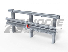 Дорожное барьерное ограждение типа ДОУТ
