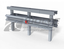 Дорожное барьерное ограждение типа ДДВ