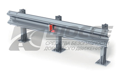 Мостовое барьерное ограждение 11МО