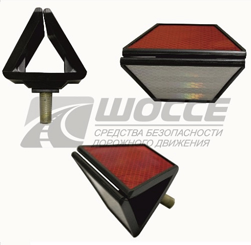 Световозвращатели дорожные резиновые КД-5 по ГОСТ