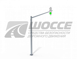Опора ОГСГ-7,0-6,1 для установки дорожных знаков, светофоров, видеокамер