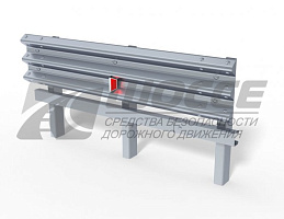 Дорожное барьерное ограждение типа ДОтн