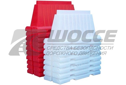 Водоналивной барьер 2 метра вкладывающийся