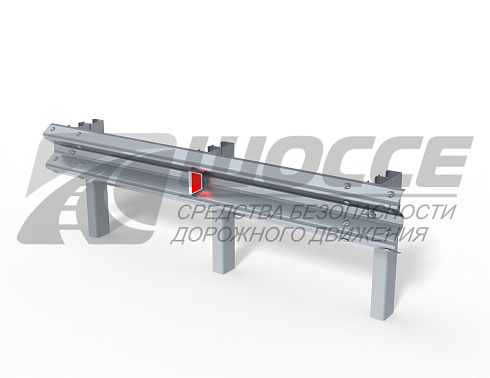 Барьерное ограждение 11ДО-2 130 кДж по ГОСТ 26804-86