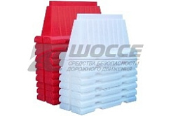 Барьер водоналивной вкладывающийся 2 м