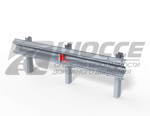 Дорожное барьерное ограждение 11ДО-130-0,75-4,0-1,5