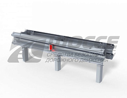 Дорожное барьерное ограждение типа ДДЕ