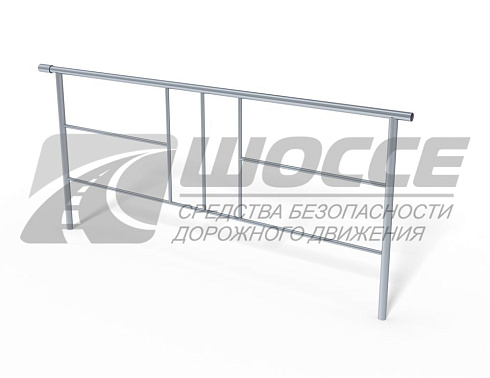 Пешеходное перильное ограждение ПО-4