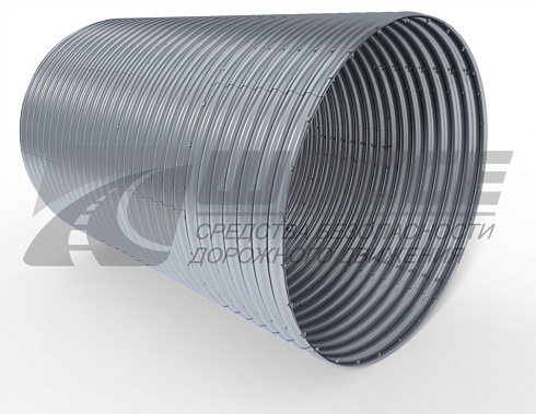 Труба ЛМГ 30.25 гофрированная водопропускная кругла